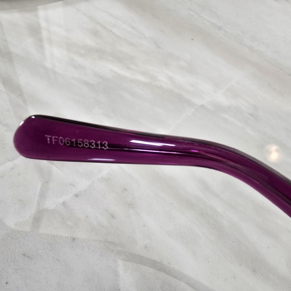 Celine Purple Cat-Eye Sunglasses - Picture 8 of 11